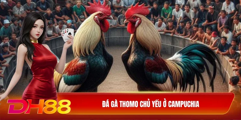 Đá gà Thomo chủ yếu ở Campuchia