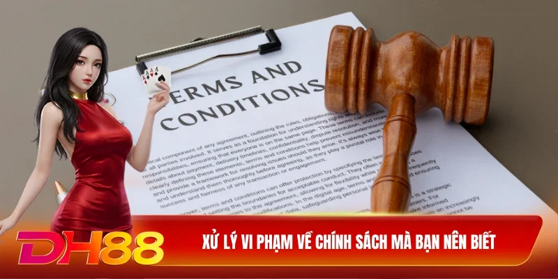 DH88 Điều Khoản Điều Kiện Xử lý vi phạm về chính sách mà bạn nên biết